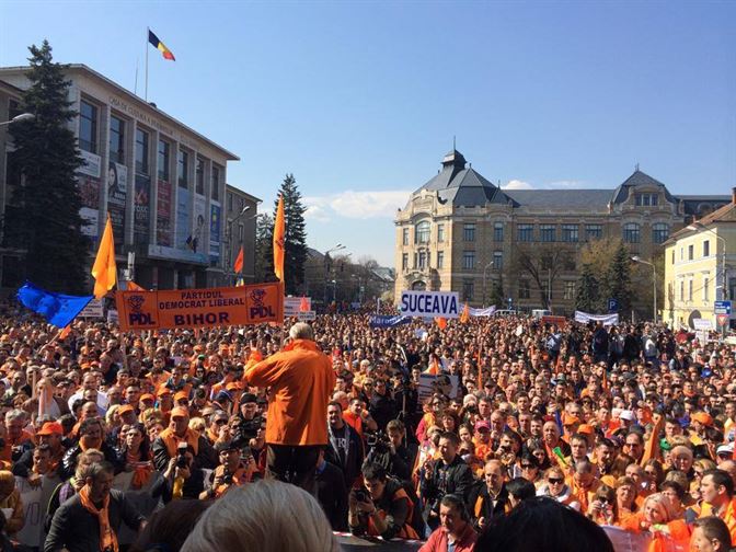 Democrat-liberalii braileni participa la mitingul de amploare PDL de la Cluj