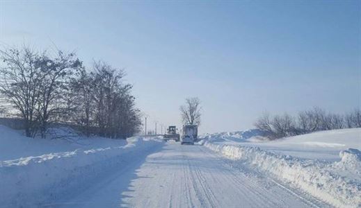 Patru drumuri judetene inca inchise in Braila