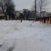 Strada Rahova in zona pe unde nu circula Stancu