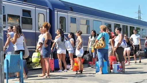 Trenurile Soarelui spre Litoral in perioada estivala