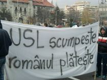 USL scumpeste, romanul plateste