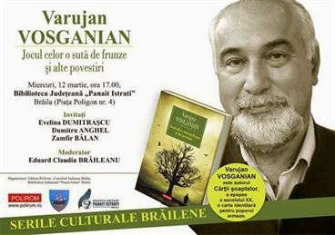 Un liberal nominalizat la Nobel isi prezinta scrierile la Braila