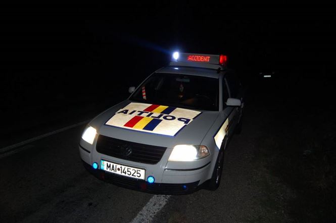 Un tanar brailean baut a avariat cu masina un alt autoturism