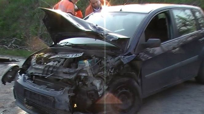 Trei autoturisme implicate intr-un accident intre Baraganul si Insuratei