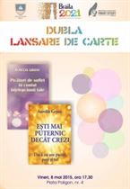Dubla lansare de carte la Biblioteca Judeteana