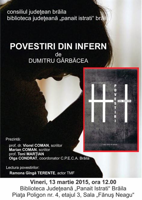 "Povestiri din infern" de Dumitru Gîrbăcea