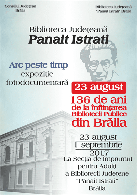 136 ani de biblioteca publica la Braila