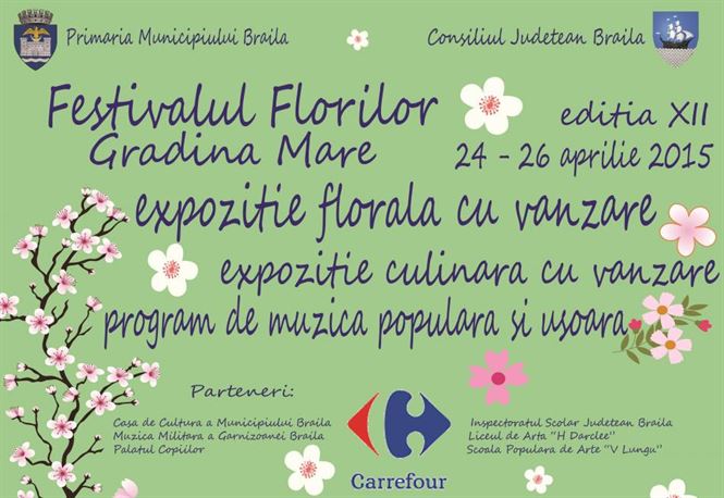 Festivalului Florilor a ajuns la cea de-a 12-a editie
