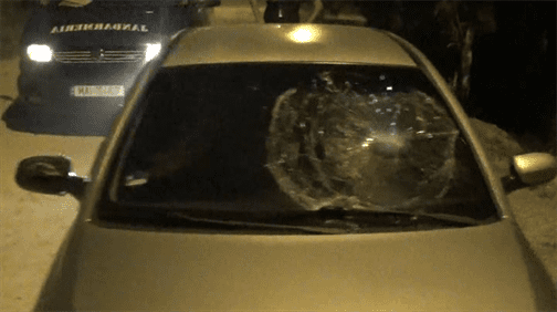 Aflat intr-o vizita, la plecare si-a gasit autoturismul distrus