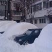 Autoritatile sunt depasite, orasul este ingropat in munti de zapada! Foto