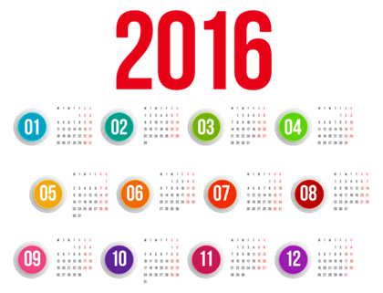 Cate zile libere vom avea in anul 2016